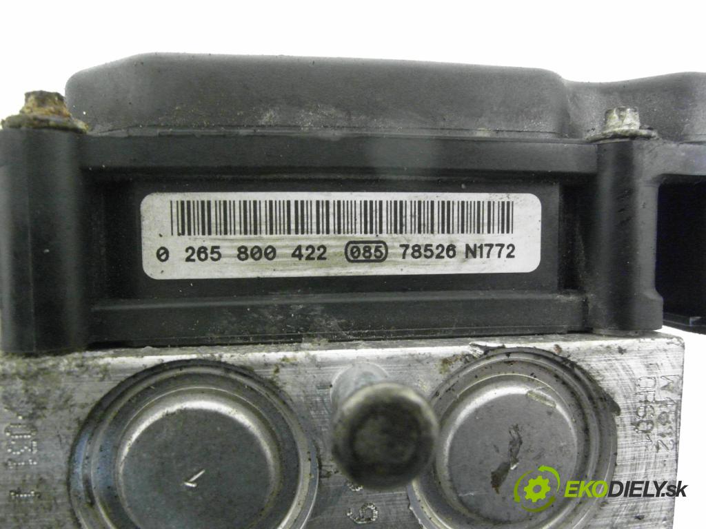 OPEL CORSA D (S07) HB 2007 59,00 1.2 - Z 12 XEP 1229,00 pumpa ABS 0265800422 ; 0265231537 (Pumpa ABS)