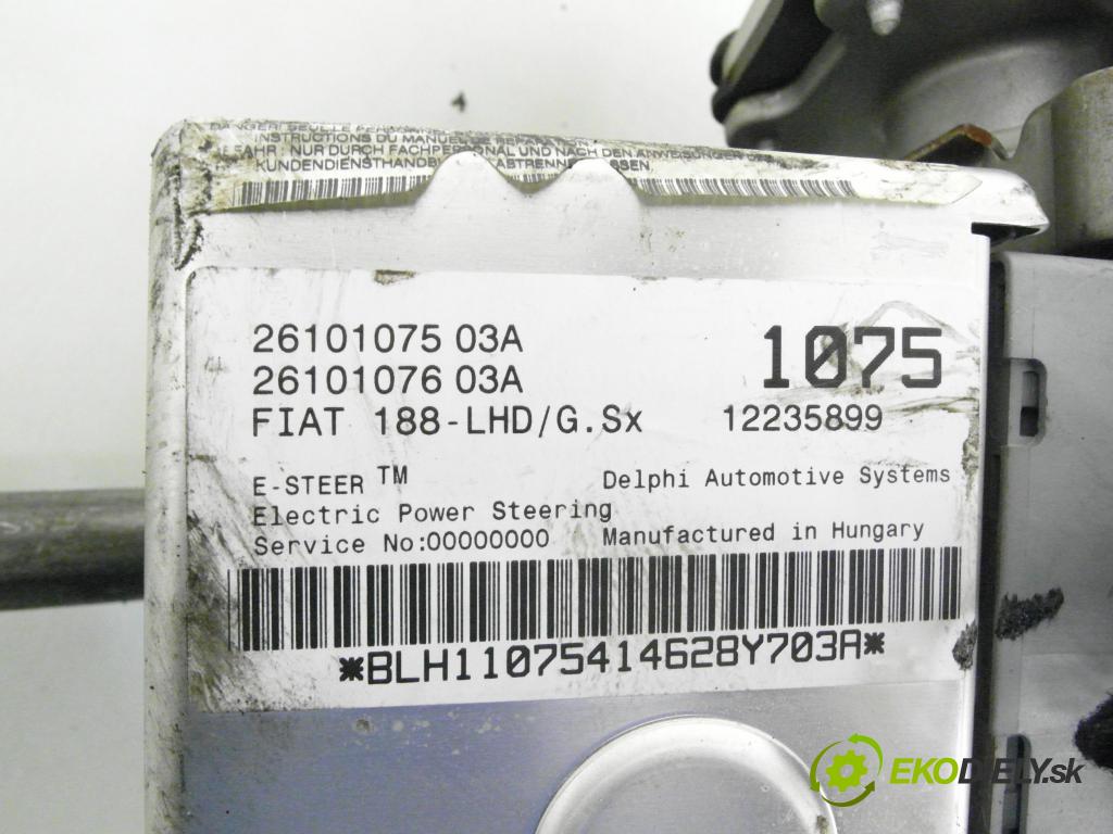FIAT PUNTO (188_) HB 2004 44,00 1.2 60 (188.030, .050, .130, .150, .230, .250) - 1 1242,00 serv/podporovanie elektrické 2610107503A ; 2610107603A ; 12235899