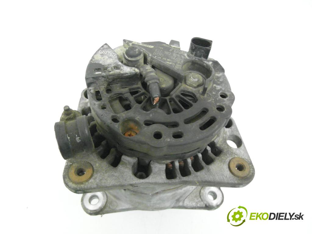 VW POLO CLASSIC (6V2) SEDAN 2001 44,00 60 1.4 - AEX 1390,00 Alternátor 037903025L ; 0124315005 (Alternátor)