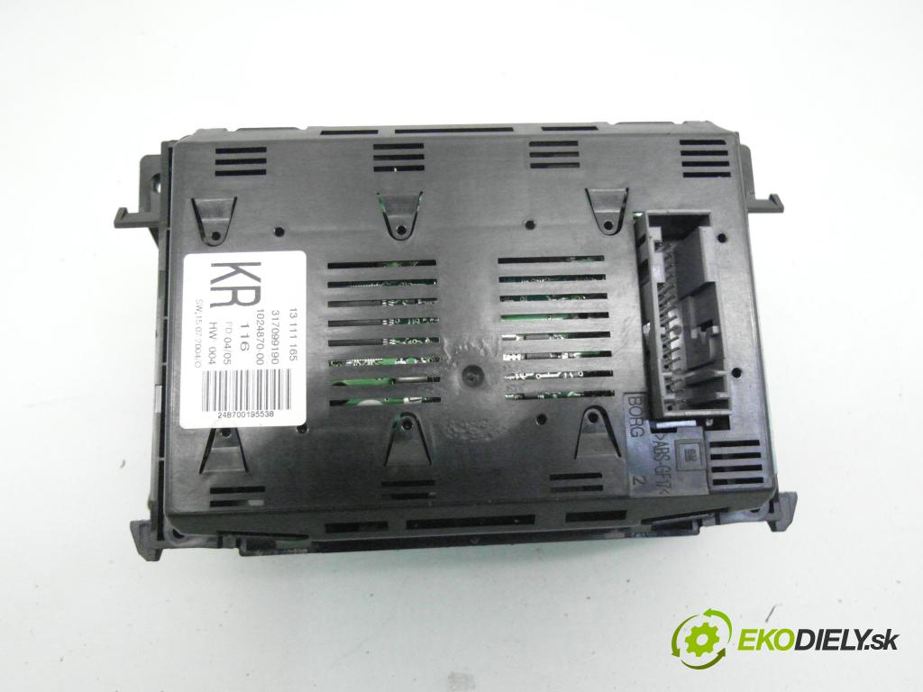 OPEL ASTRA H (A04) HB 2005 77,00 1.6 - Z 16 XEP 1598,00 RADIO CD 13154304 ; 453116246 ; 13111165