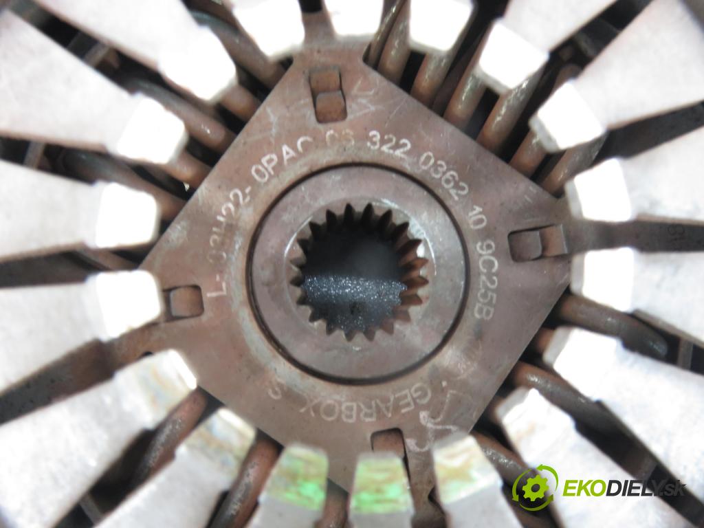 FIAT GRANDE PUNTO (199_) HB 2006 55,00 1.3 D Multijet - 199 A2.000 1248,00 Koleso zotrvačník 55201525 ; 322036210 ; 122030310