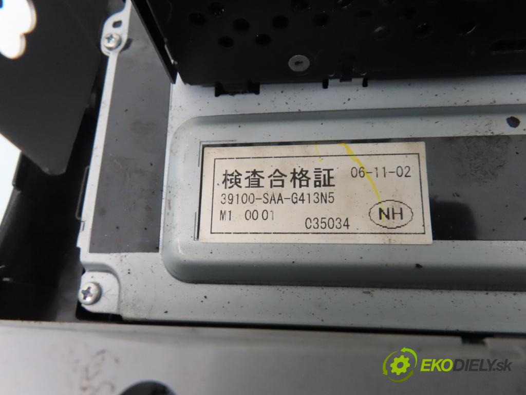 HONDA JAZZ II (GD_, GE3, GE2) HB 2007 61,00 1.3 (GD1) - L13A1 1339,00 RADIO CD 39100SAAG413N5 ; 39100SAAE310M1
