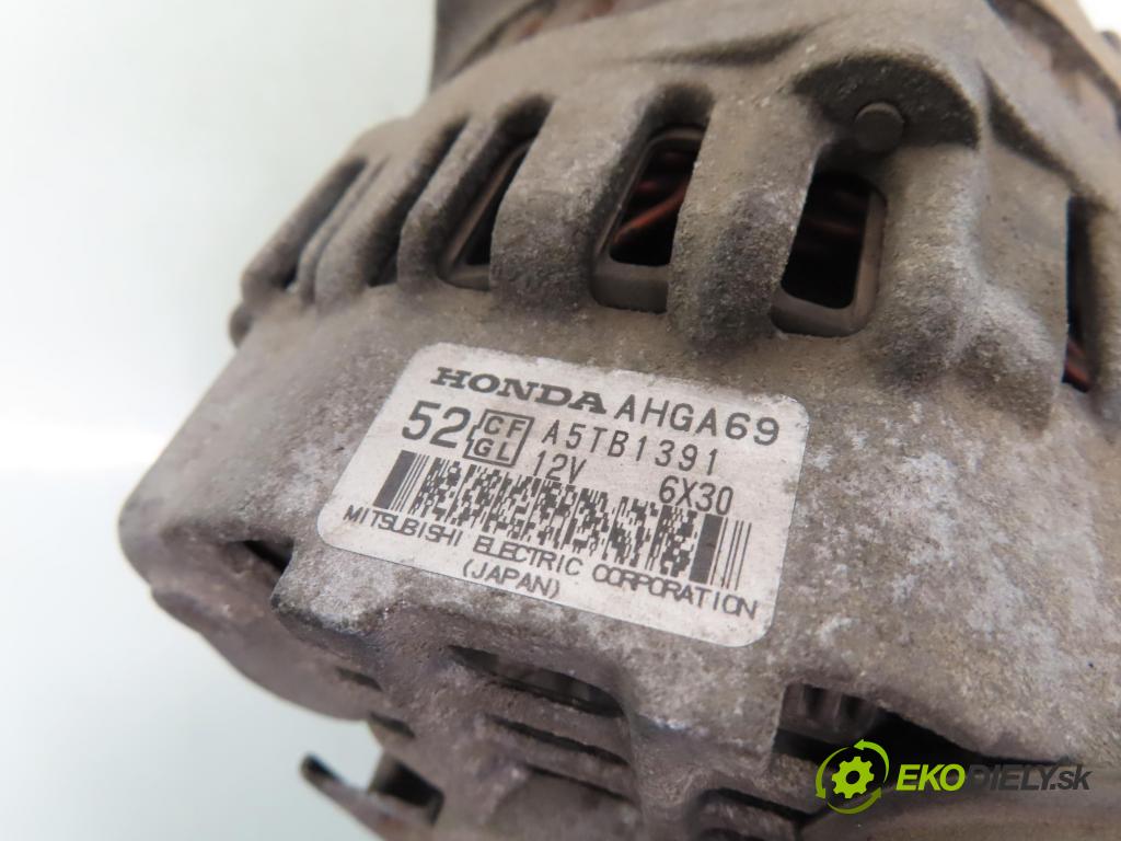 HONDA JAZZ II (GD_, GE3, GE2) HB 2007 61,00 1.3 (GD1) - L13A1 1339,00 Alternátor A5TB1391 ; AHGA69 (Alternátor)