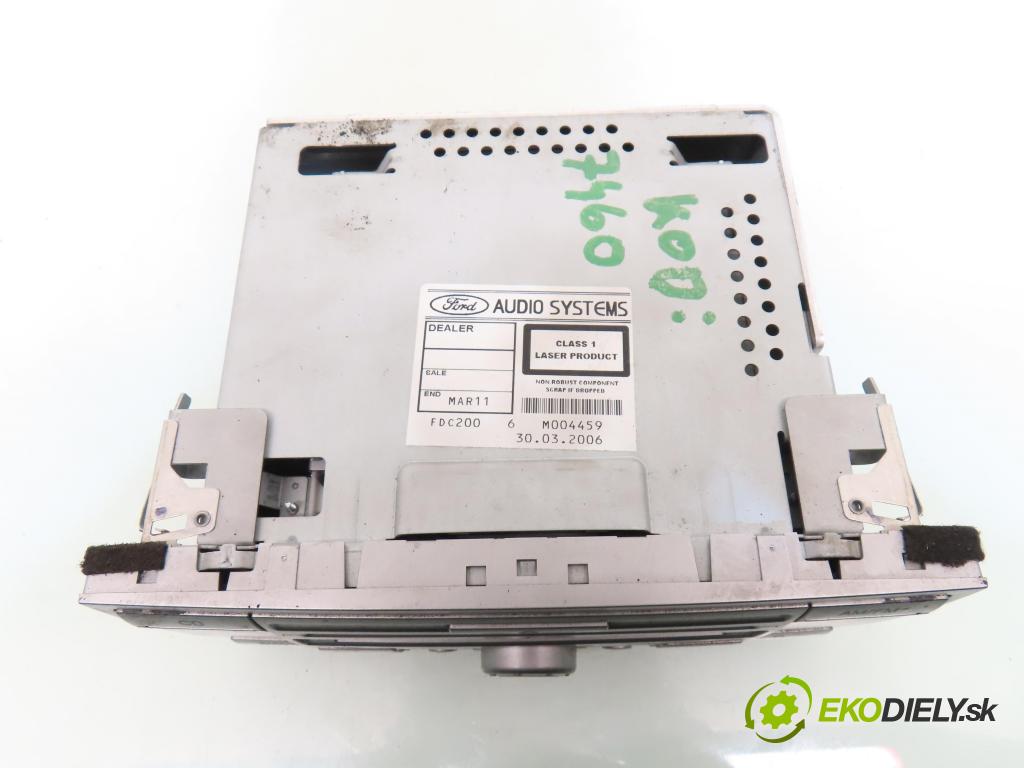 FORD S-MAX (WA6) MINIVAN 2006 103,00 2.0 TDCi - QXWA 1997,00 RADIO CD 6M2T18C815AF