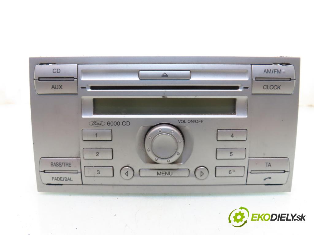 FORD S-MAX (WA6) MINIVAN 2006 103,00 2.0 TDCi - QXWA 1997,00 RADIO CD 6M2T18C815AF