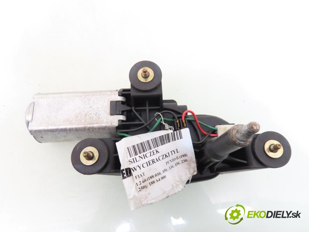 FIAT PUNTO (188_) HB 2004 44,00 1.2 60 (188.030, .050, .130, .150, .230, .250) - 1 1242,00 motorek stěrače ZADNÍ: TGL350 ; 66350000