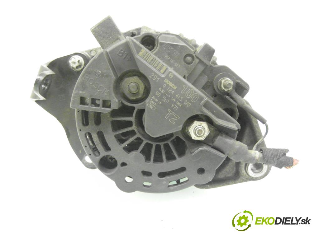 OPEL ZAFIRA A Nadwozie Wielkopojemne (MPV) (T98)  MINIVAN 2003 74,00 1.6 16V - Z 16 XE 1598,00 Alternátor 0124415002 ; 90561971 (Alternátor)