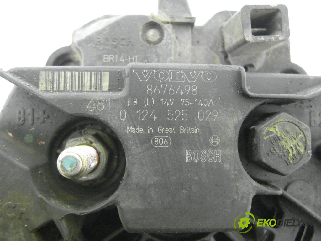 VOLVO S60 I (384) SEDAN 2004 154,00 2.5 T - B 5254 T2 2521,00 Alternátor 8676498 ; 0124525029 (Alternátor)