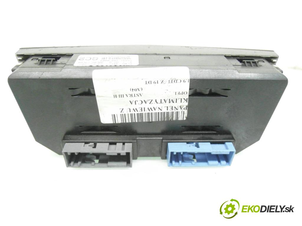 OPEL ASTRA H (A04) HB 2005 88,00 1.9 CDTI - Z 19 DT 1910,00 Panel topení KLIMATIZACE: 901512400003 ; 0AL0029C68