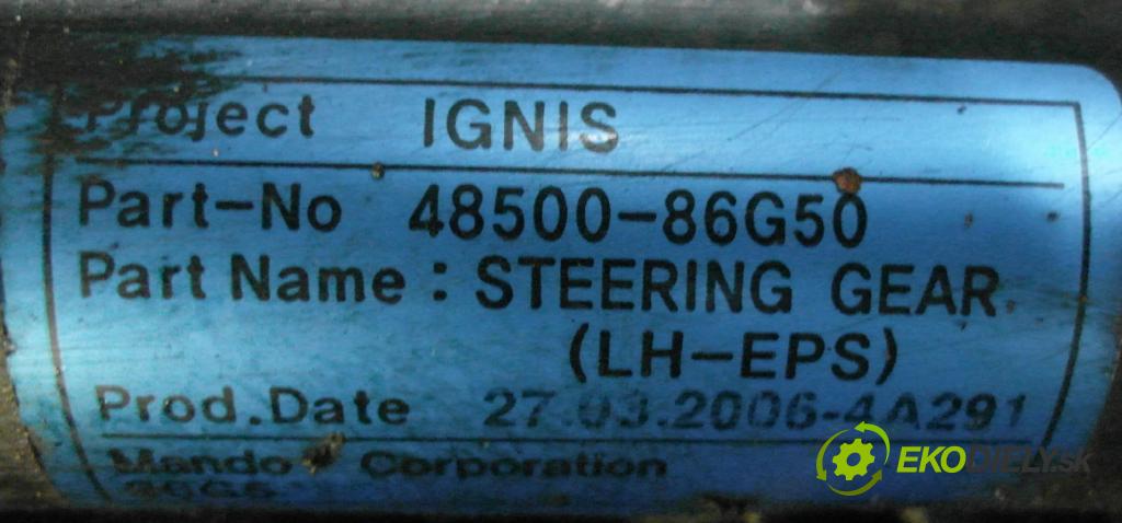 SUZUKI IGNIS II (MH) HB 2006 61,00 1.3 (RM413) - M13A 1328,00 řízení BEZ servočerpadlo 4850086G50