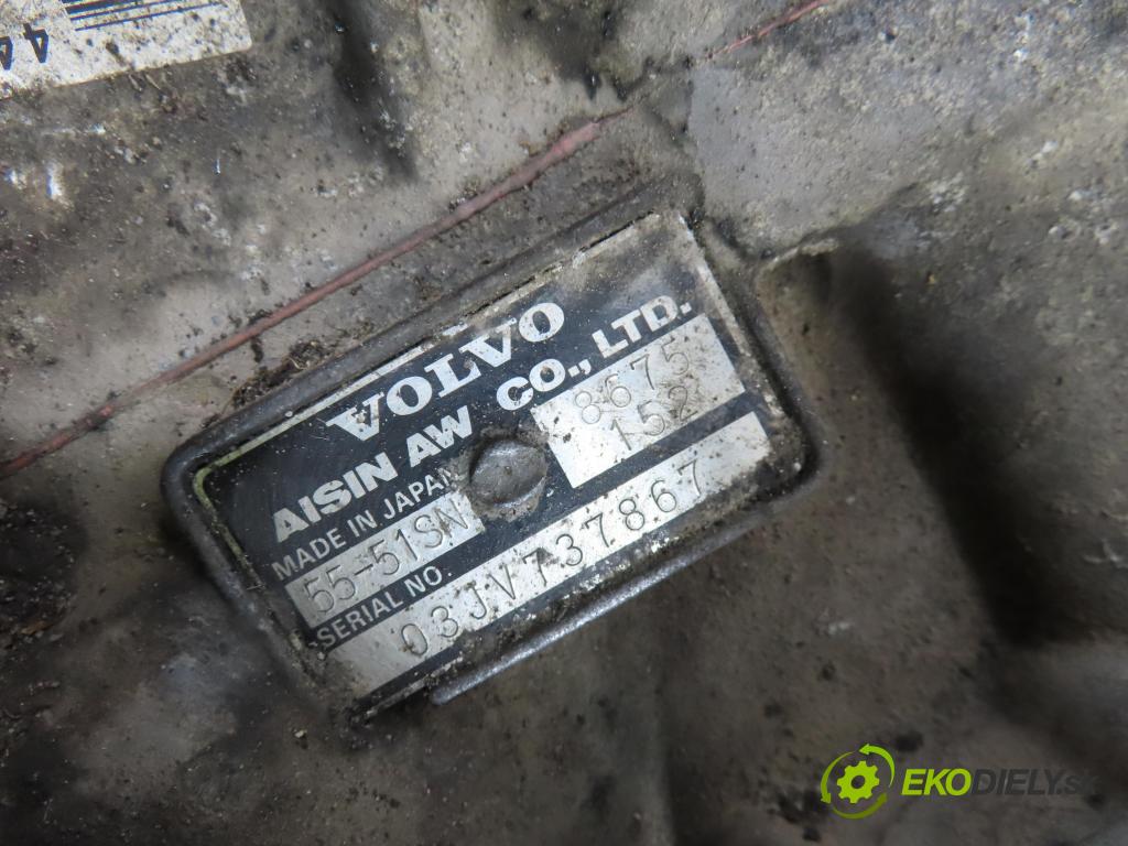 VOLVO S60 I (384) SEDAN 2004 154,00 2.5 T - B 5254 T2 2521,00 Prevodovka automatická 8675152 ; 5551SN ; 3200043A220
