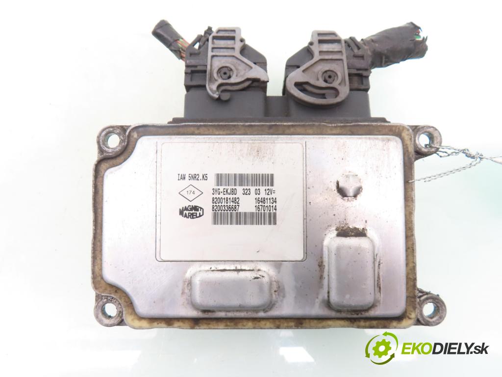RENAULT KANGOO (KC0/1_) KOMBIVAN 2003 55,00 1.2 16V (KC05, KC06, KC03, KC0T, KC0W, KC1D) - D4F 1149,00 Riadiaca jednotka Motor 8200181482 ; 8200336687 ; IAW5NR2K5