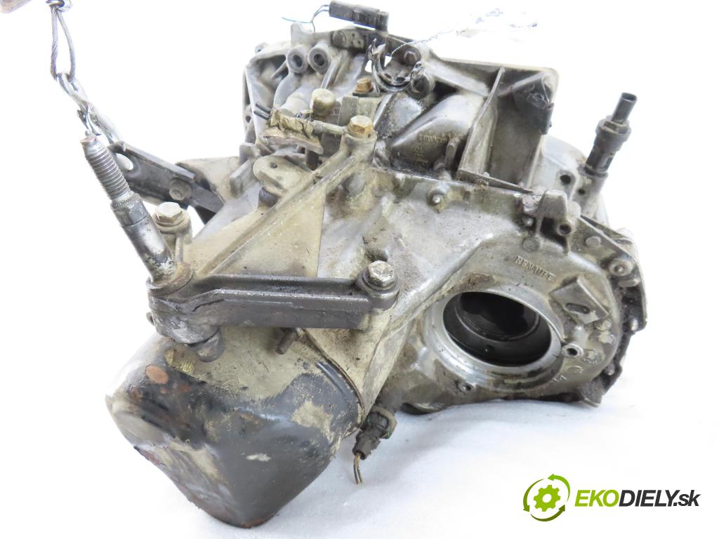 RENAULT KANGOO (KC0/1_) KOMBIVAN 2003 55,00 1.2 16V (KC05, KC06, KC03, KC0T, KC0W, KC1D) - D4F 1149,00 převodovka MANUALNA JB1985