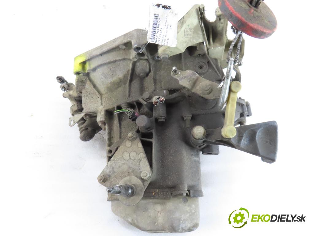 CITROEN C4 coupe (LA_) COUPE 2005 80,00 1.6 16V - NFU (TU5JP4) 1587,00 převodovka MANUALNA 20CQ16