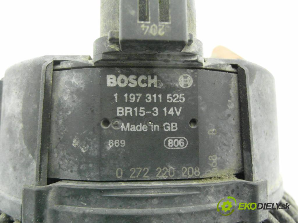 MITSUBISHI CARISMA (DA_) SEDAN 1997 66,00 1.6 (DA1A) - 4G92 (SOHC 16V) 1597,00 Alternátor 1197311525 ; 0272220208 (Alternátor)