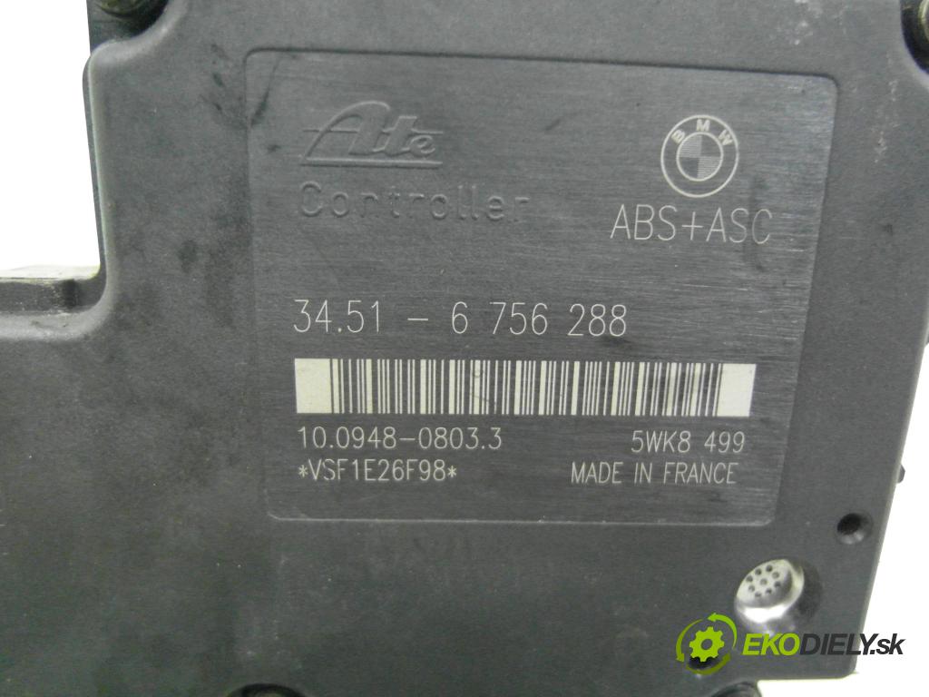 BMW 3 (E46) SEDAN 2001 100,00 320 d 136 - M47 D20 (204D1) 1951,00 Pumpa ABS 34516756288 ; 10094808033 ; 34516756286 (Pumpa ABS)