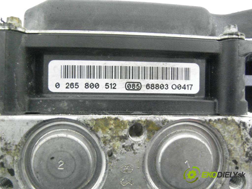 SEAT IBIZA III (6L1) HB 2006 63,00 1.4 16V - BXW 1390,00 Pumpa ABS 0265800512 ; 0265231715 ; 6Q0614417P (Pumpa ABS)