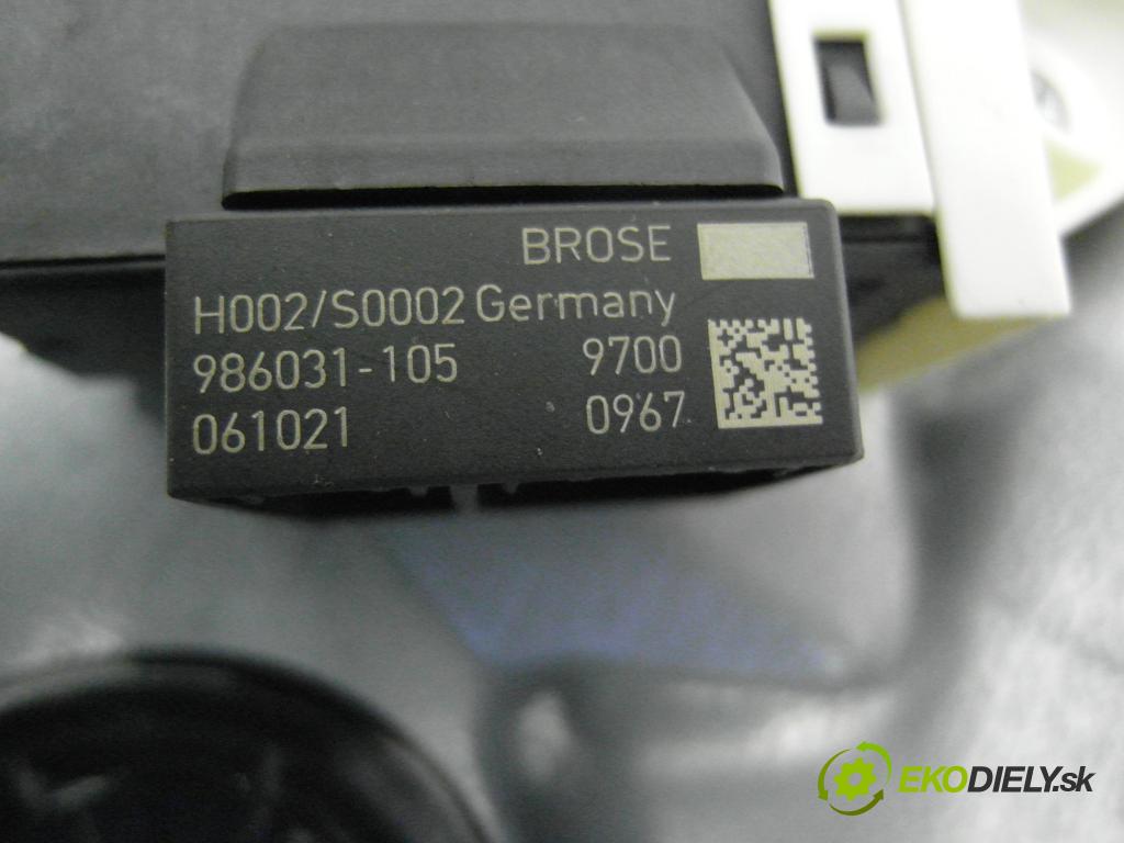 SEAT IBIZA III (6L1) HB 2006 63,00 1.4 16V - BXW 1390,00 Mechanizmus okien 6L4837751ED ; 6L2959802A ; 986031105
