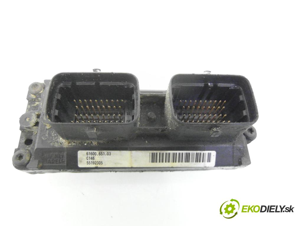 FIAT PUNTO (188_) HB 2004 44,00 1.2 60 (188.030, .050, .130, .150, .230, .250) - 1 1242,00 řídící jednotka motora IAW5AFP3 ; HW303