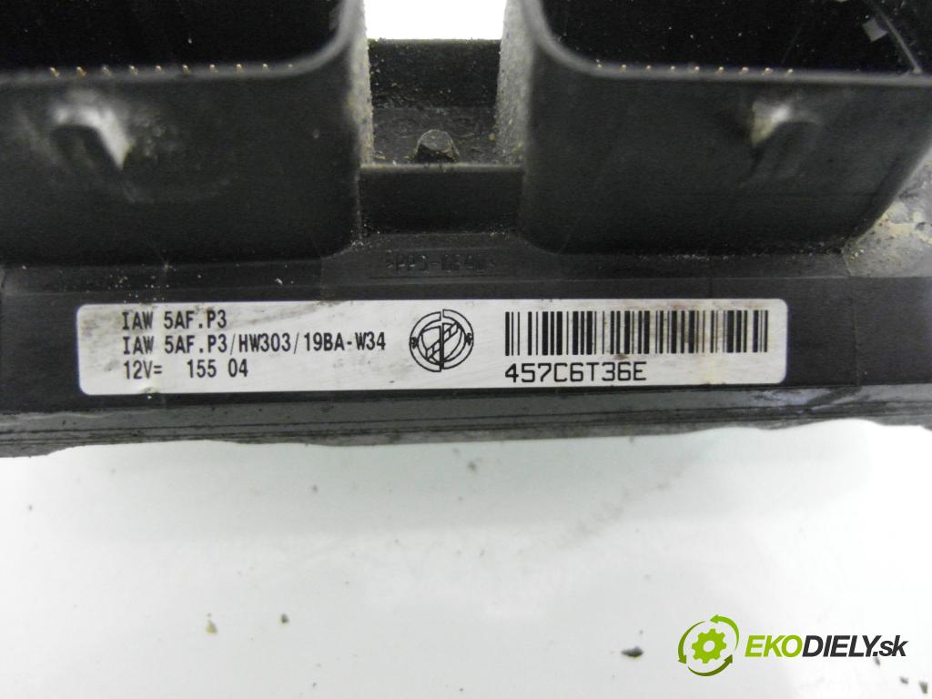 FIAT PUNTO (188_) HB 2004 44,00 1.2 60 (188.030, .050, .130, .150, .230, .250) - 1 1242,00 řídící jednotka motora IAW5AFP3 ; HW303