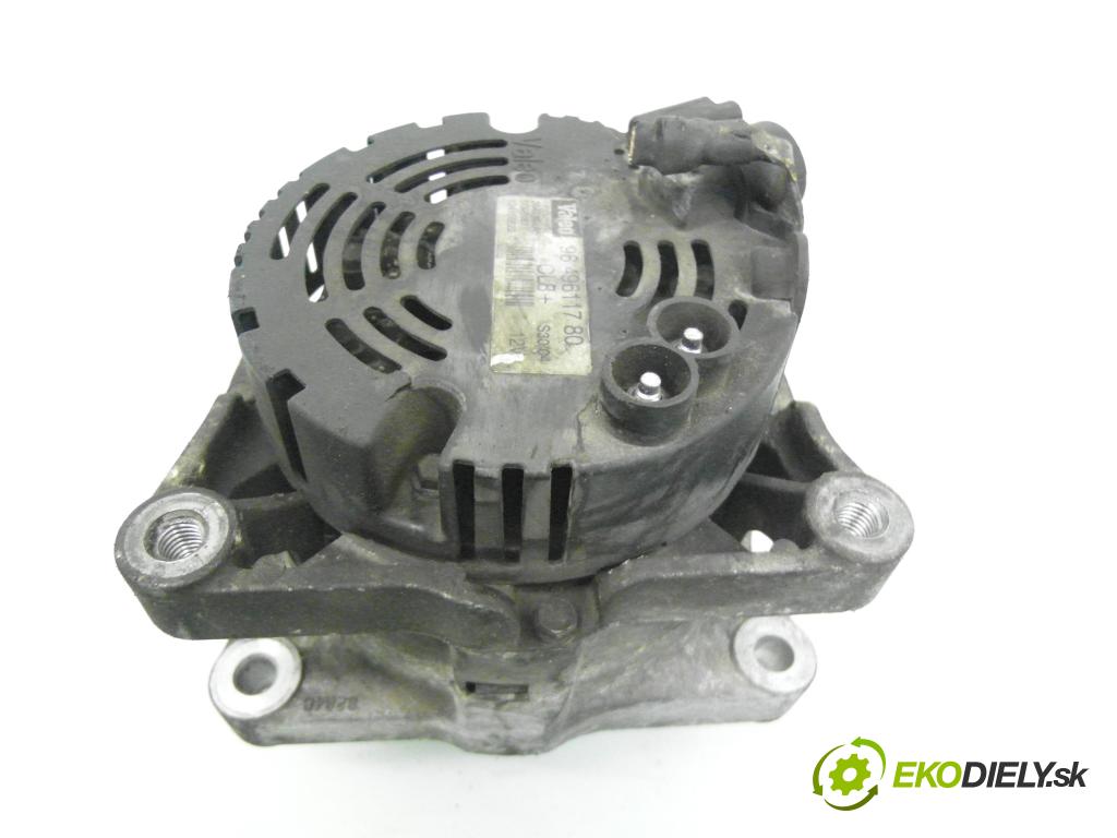 PEUGEOT 307 (3A/C) HB 2004 80,00 1.6 16V - NFU (TU5JP4) 1587,00 Alternátor 9649611780 ; 2542803A ; SG9B067 (Alternátor)