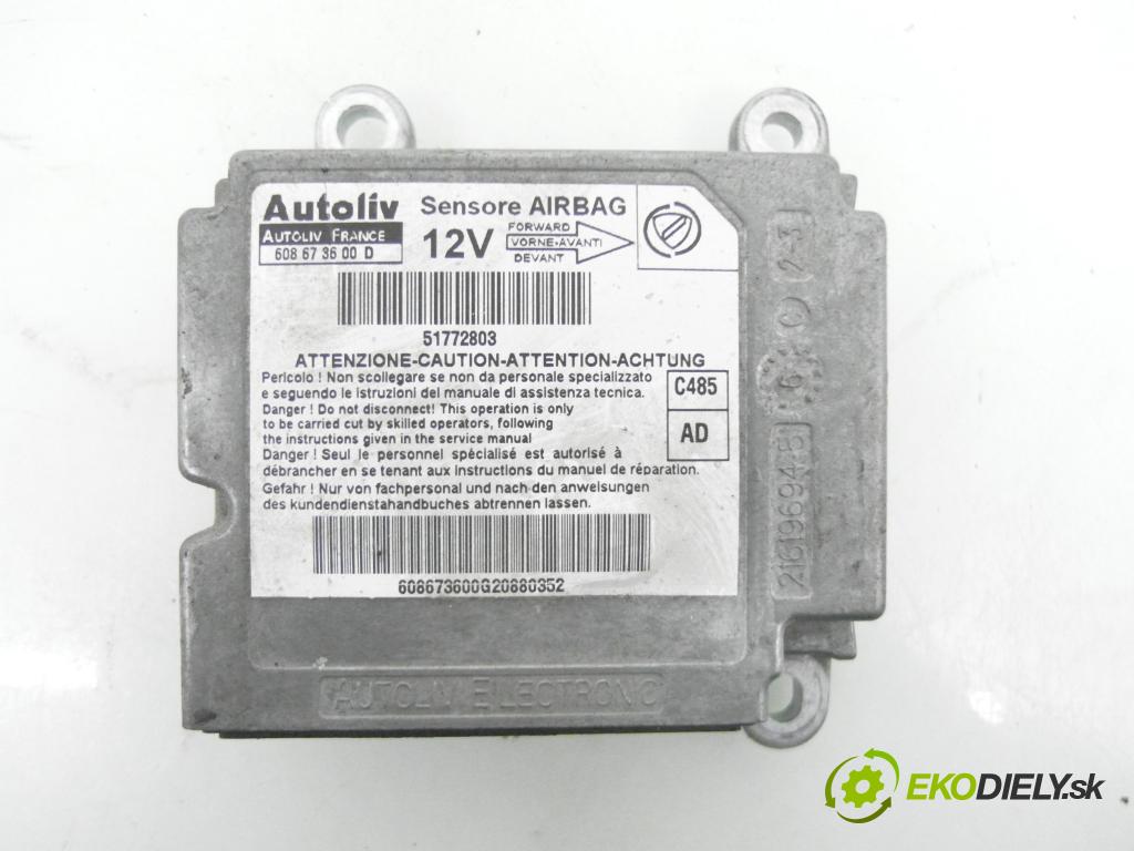 FIAT DOBLO Cargo (223_) FURGON 2006 77,00 1.9 JTD - 223 A7.000 1910,00 MODUL air BAG 608673600