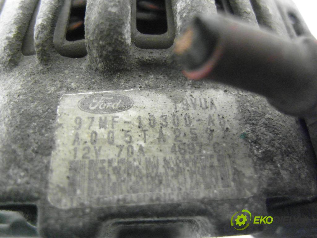 FORD FIESTA IV (JA_, JB_) HB 1997 55,00 1.25 i 16V - DHA 1242,00 Alternátor 97MF10300AB ; A005TA2591 (Alternátor)