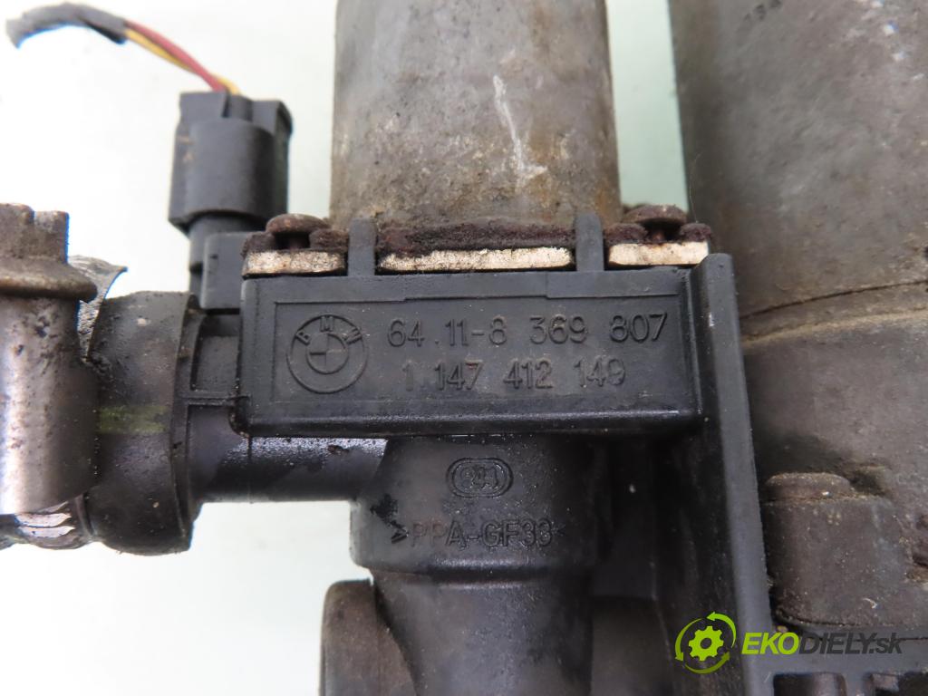 BMW 3 (E46) SEDAN 2001 100,00 320 d 136 - M47 D20 (204D1) 1951,00 ELEKTROVENTIL: vody 8369807 ; 1147412149 ; 0392020069