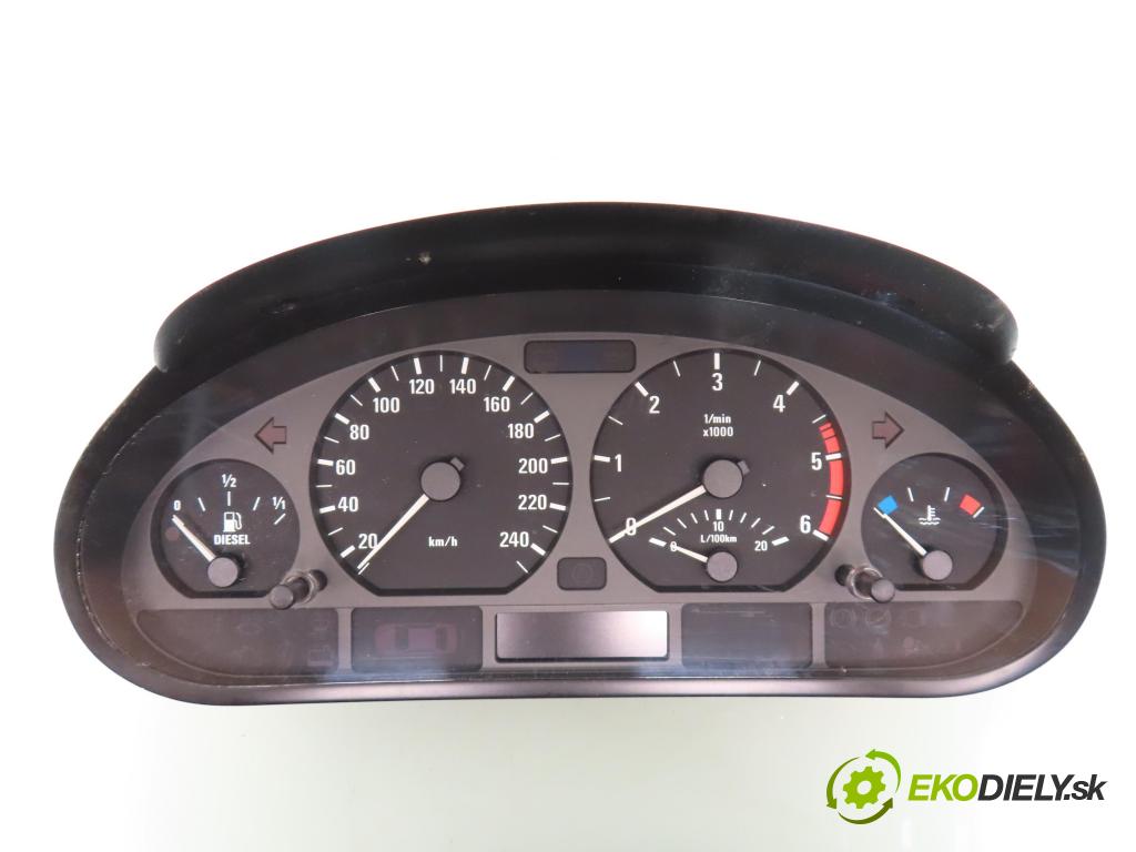 BMW 3 (E46) SEDAN 2001 100,00 320 d 136 - M47 D20 (204D1) 1951,00 Prístrojovka elektrický 6910277 ; 0263606307