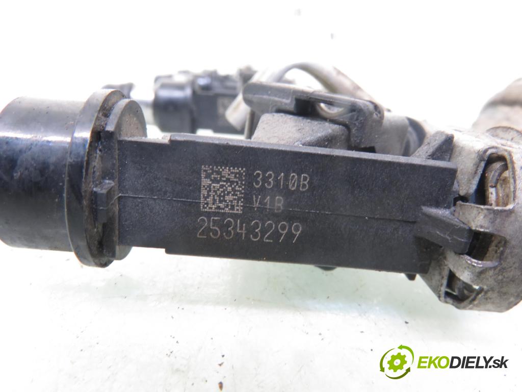 OPEL ASTRA H (A04) HB 2005 77,00 1.6 - Z 16 XEP 1598,00 Lišta vstrekovacia 25343299 ; 3310B (Vstrekovacia lišta)