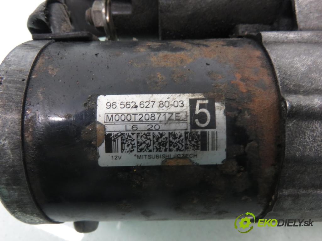 PEUGEOT 407 SW (6E_) KOMBI 2007 100,00 2.0 HDi 135 - RHR 1997,00 Štartér 9656262780 ; M000T20871ZE (Štartér)