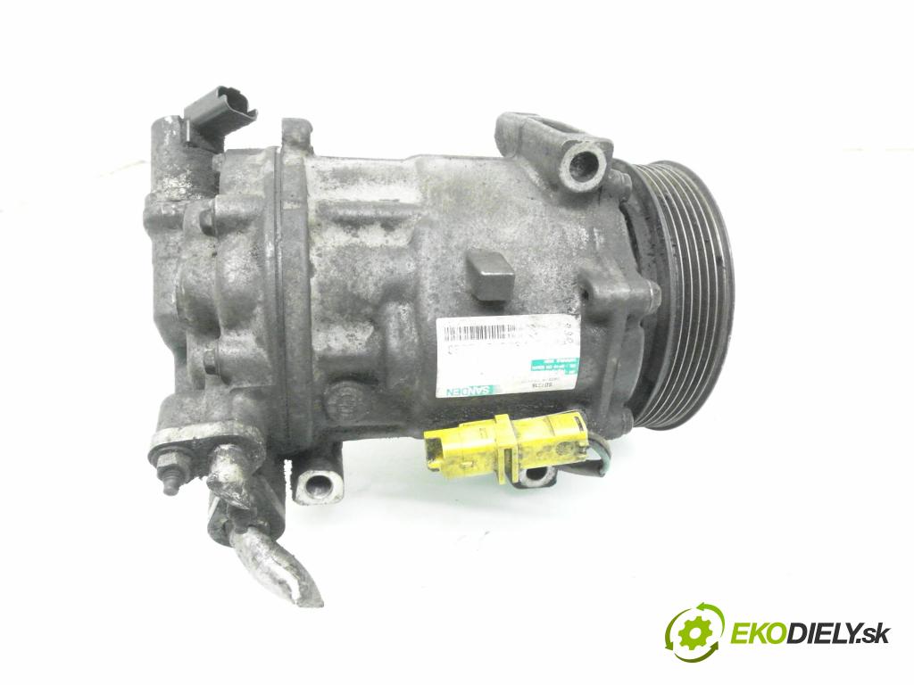 PEUGEOT 407 SW (6E_) KOMBI 2005 80,00 1.6 HDi 110 - 9HZ (DV6TED4) 1560,00 KOMPRESOR: klimatizace 9656572680 ; SD7C16 (Kompresor klimatizace)