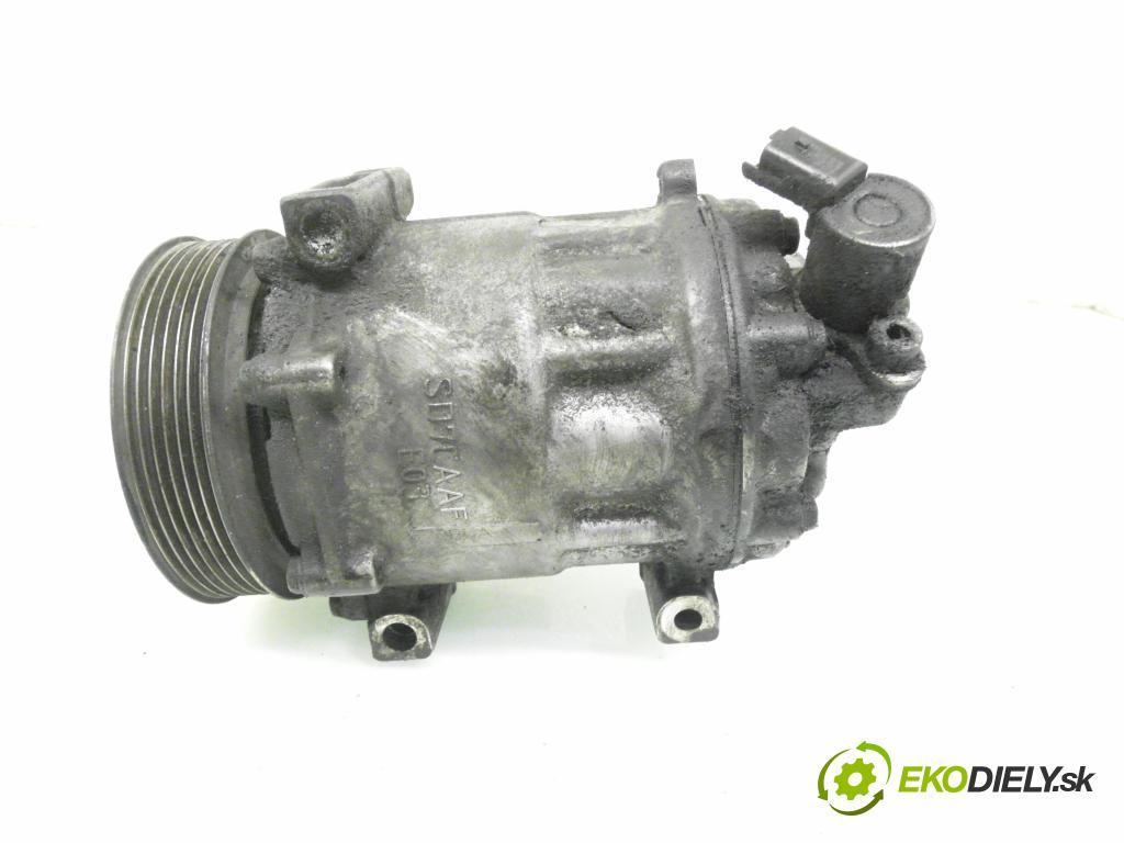 PEUGEOT 407 SW (6E_) KOMBI 2005 80,00 1.6 HDi 110 - 9HZ (DV6TED4) 1560,00 KOMPRESOR: klimatizace 9656572680 ; SD7C16 (Kompresor klimatizace)