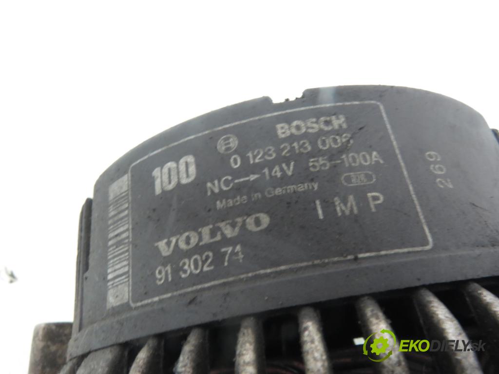 VOLVO V40 Kombi (645) KOMBI 2002 75,00 1.9 DI 102 - D 4192 T4 1870,00 Alternátor 9130274 ; 0123213006 (Alternátor)
