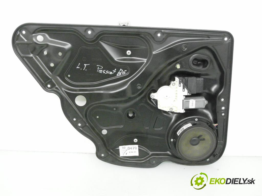 VW PASSAT B6 Variant (3C5) KOMBI 2007 77,00 1.9 TDI - BLS 1896,00 Mechanizmus okien 3C4839755H ; 980861107 ; 974225114