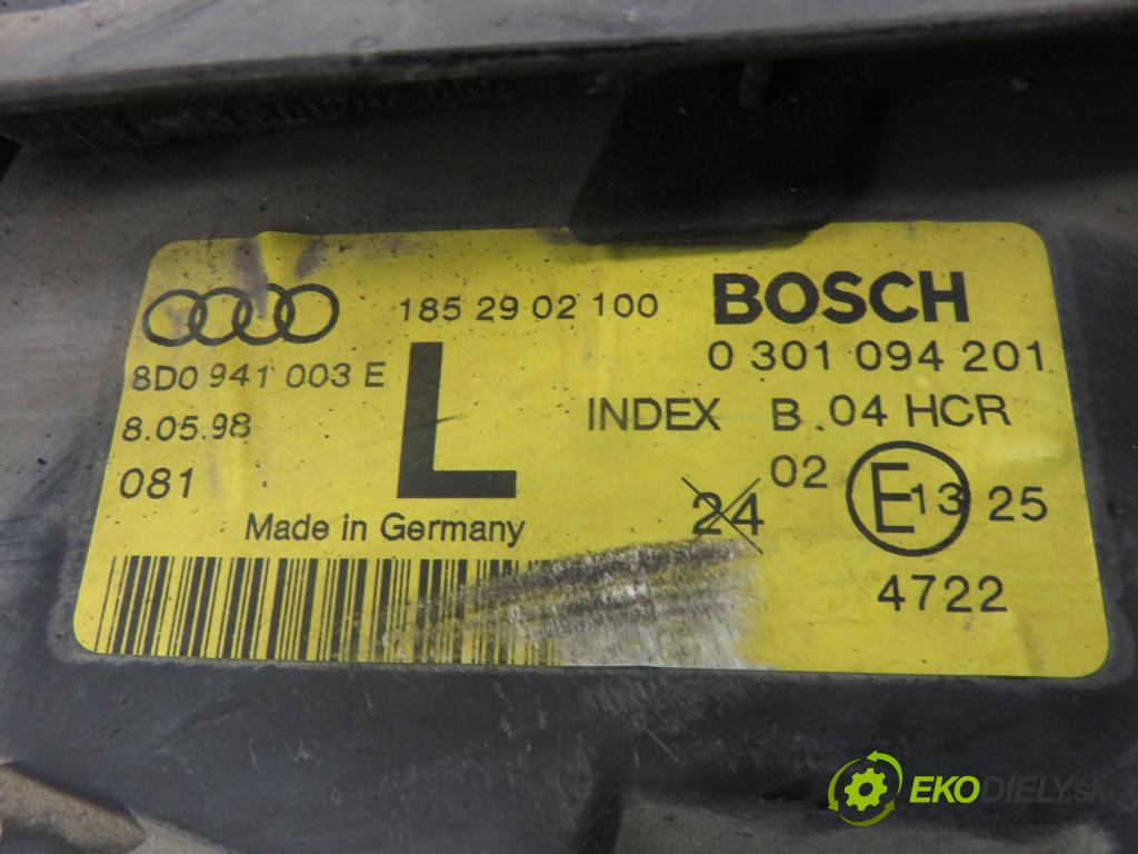 AUDI A4 Avant (8D5, B5) KOMBI 1998 66,00 1.9 TDI - AHU 1896,00 světlo LP 8D0941003E ; 1852902100 ; 0301094201