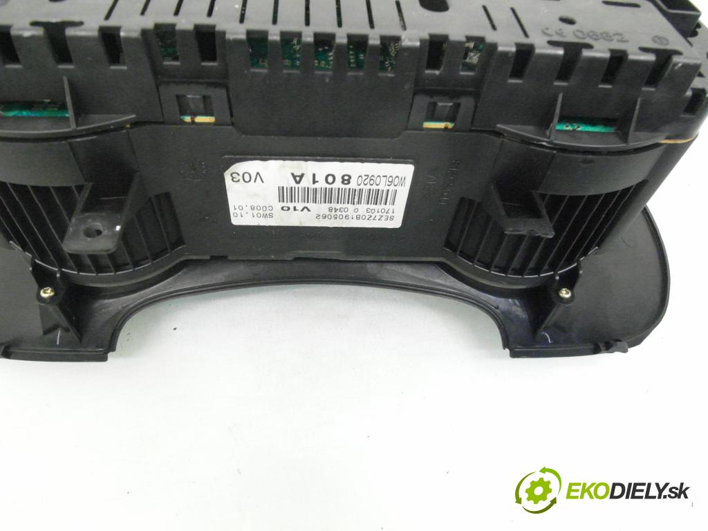 SEAT IBIZA III (6L1) HB 2003 59,00 1.4 TDI - BNV 1422,00 Prístrojovka elektrický W06L0920801A
