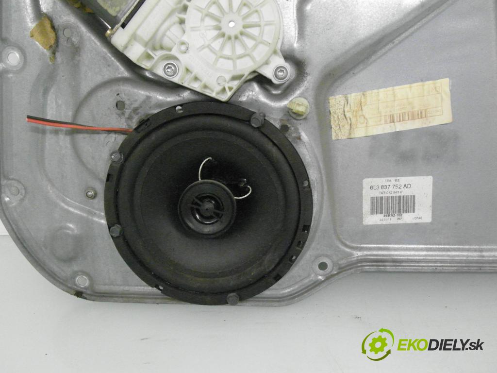 SEAT IBIZA III (6L1) HB 2003 59,00 1.4 TDI - BNV 1422,00 mechanismus oken PPE 3D 6L3837752AD ; 6Q2959801A