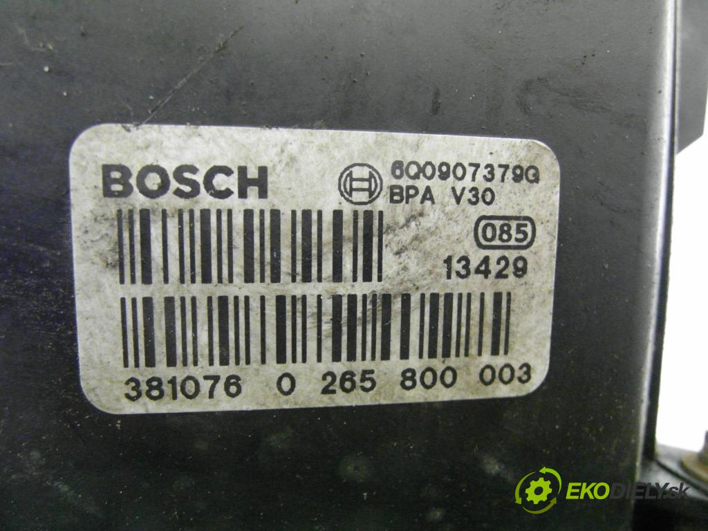 SEAT IBIZA III (6L1) HB 2003 59,00 1.4 TDI - BNV 1422,00 Pumpa ABS 6Q0907379Q ; 0265800003 (Pumpa ABS)