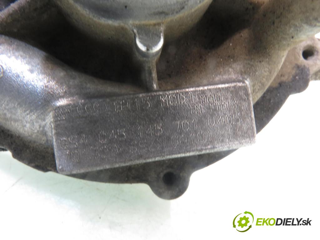 SEAT IBIZA III (6L1) HB 2003 59,00 1.4 TDI - BNV 1422,00 Turbodúchadlo GT15HCD1 ; 045145701 ; 706680 (Turbodúchadlo (kompletné))