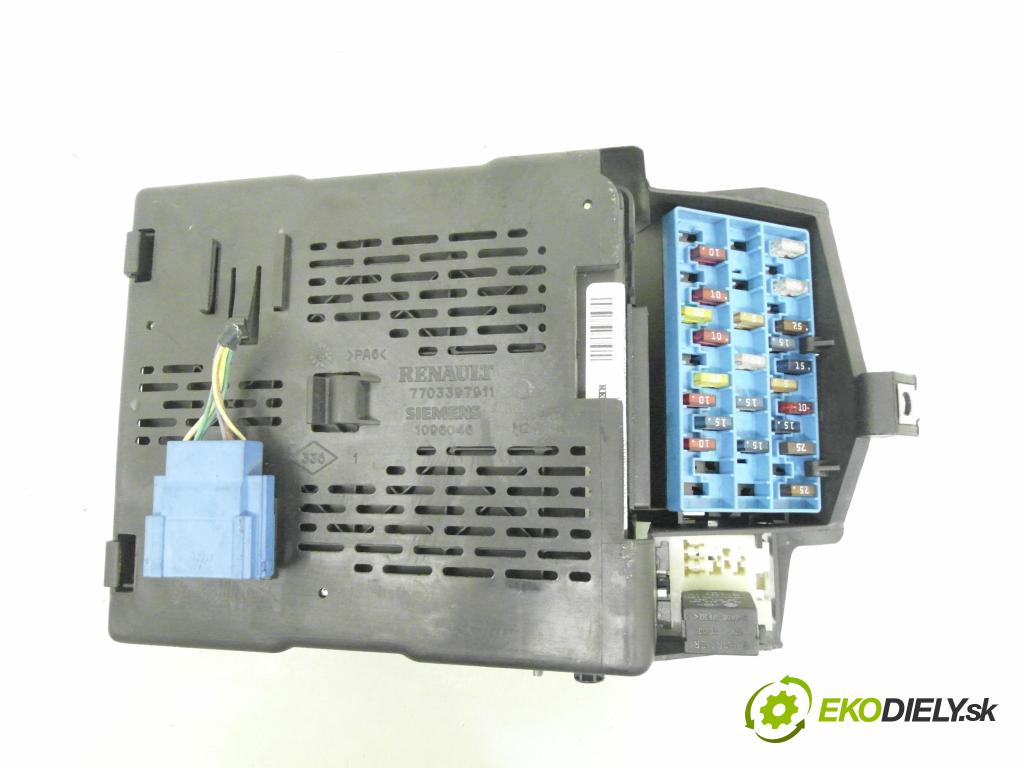 RENAULT SCENIC I (JA0/1_) MINIVAN 2000 75,00 1.9 dCi 102 - F9Q 732 1870,00 MODUL BSI 7703397911 ; 8200029340A