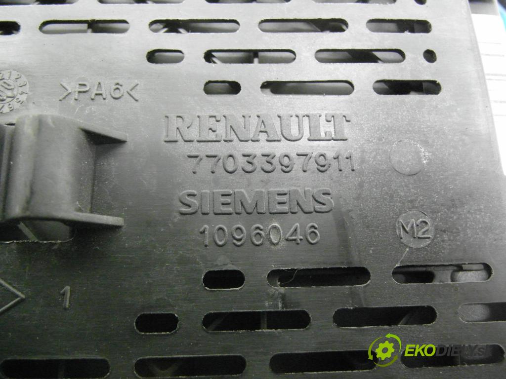 RENAULT SCENIC I (JA0/1_) MINIVAN 2000 75,00 1.9 dCi 102 - F9Q 732 1870,00 MODUL BSI 7703397911 ; 8200029340A