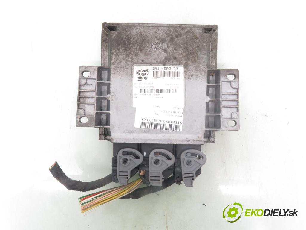 PEUGEOT 206 liftback (2A/C) HB 2001 440,00 1.1 i - HFX (TU1JP) 1124,00 Riadiaca jednotka Motor IAW48P270 ; 16447034 ; 9642423780