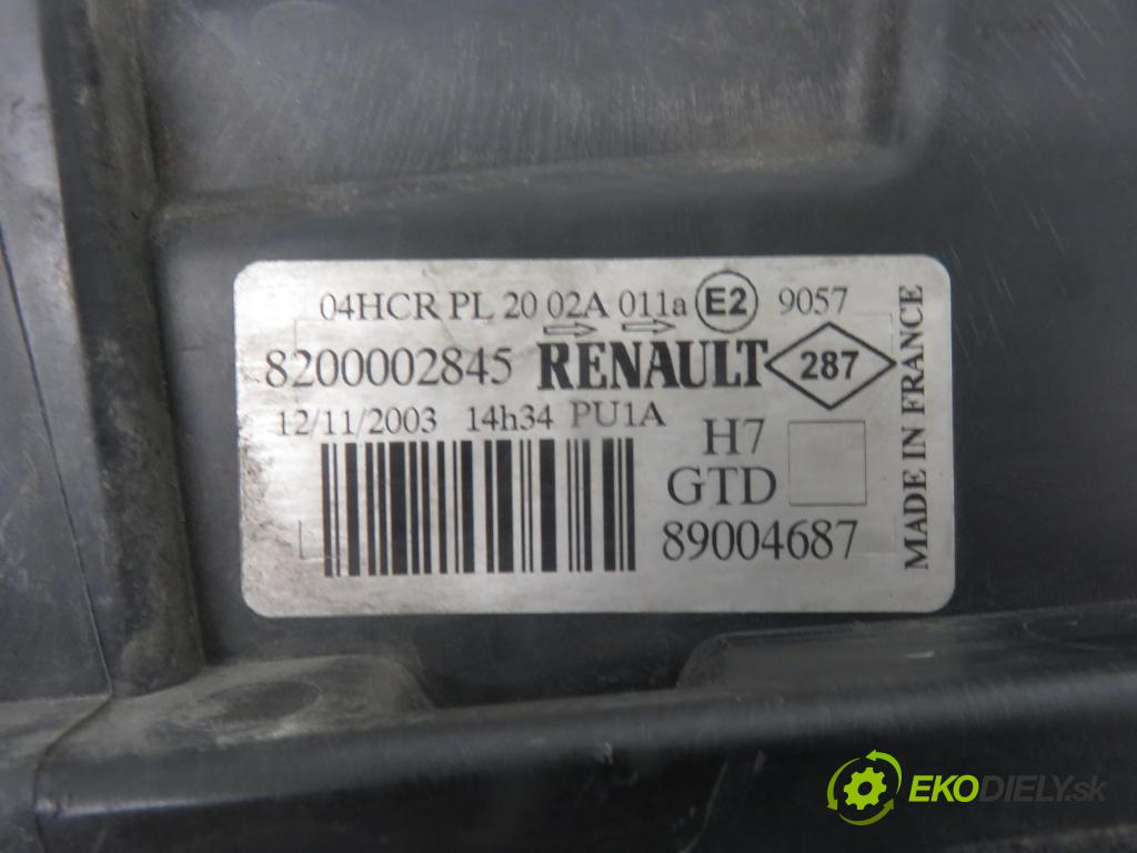 RENAULT LAGUNA II Grandtour (KG0/1_) KOMBI 2003 88,00 1.9 dCi 120 - F9Q 750 1870,00 Svetlo LP 8200002845 ; 89004687