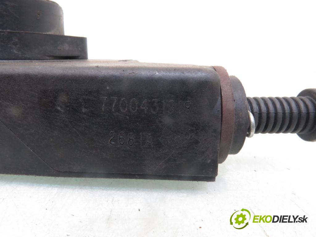 RENAULT SCENIC I (JA0/1_) MINIVAN 2001 102,00 2.0 16V 139 - F4R 740 1998,00 Potenciometer plynu 7700431918 (Potenciometer plynového pedálu)