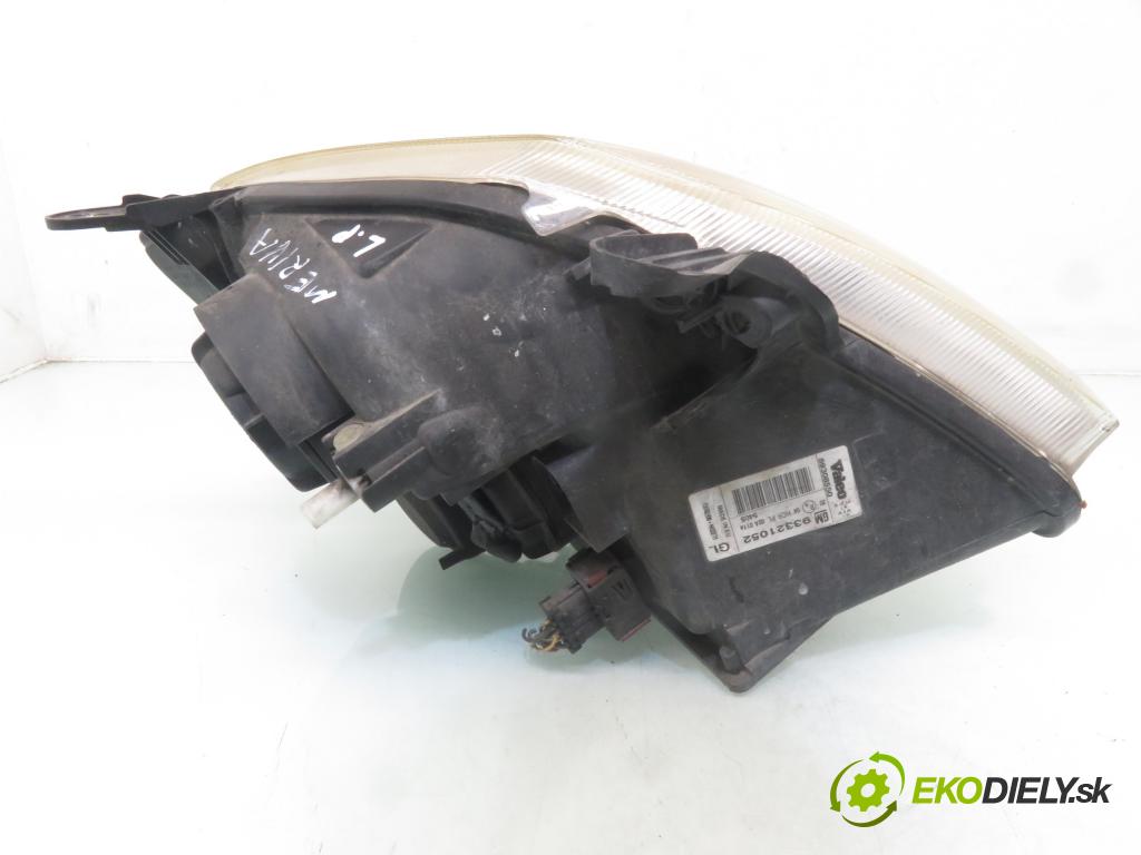 OPEL MERIVA A nadwozie wielkoprzestrzenne (MPV) (X03) MINIVAN 2005 66,00 1.4 16V Twinport - Z 14 XEP 1364,00 Svetlo LP 93321052