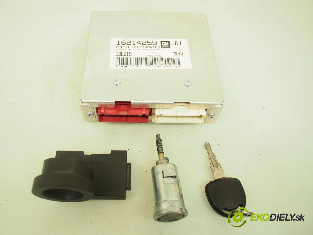 OPEL ASTRA F Kombi (T92) KOMBI 1997 55,00 1.6 - 16 NZR 1598,00 spínačka / imobilizéra IMMO / řídící jednotka 16214259 ; 90532624 ; 90519056