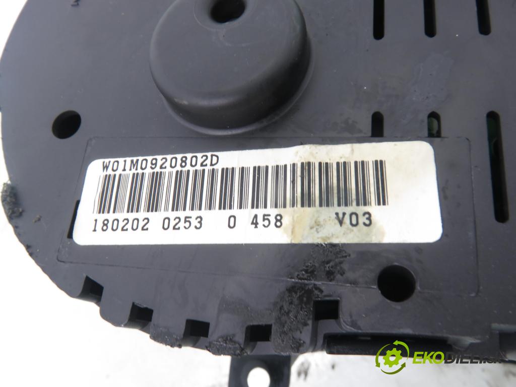SEAT LEON (1M1) HB 2002 81,00 1.9 TDI - AHF 1896,00 Prístrojovka elektrický W01M0920802D