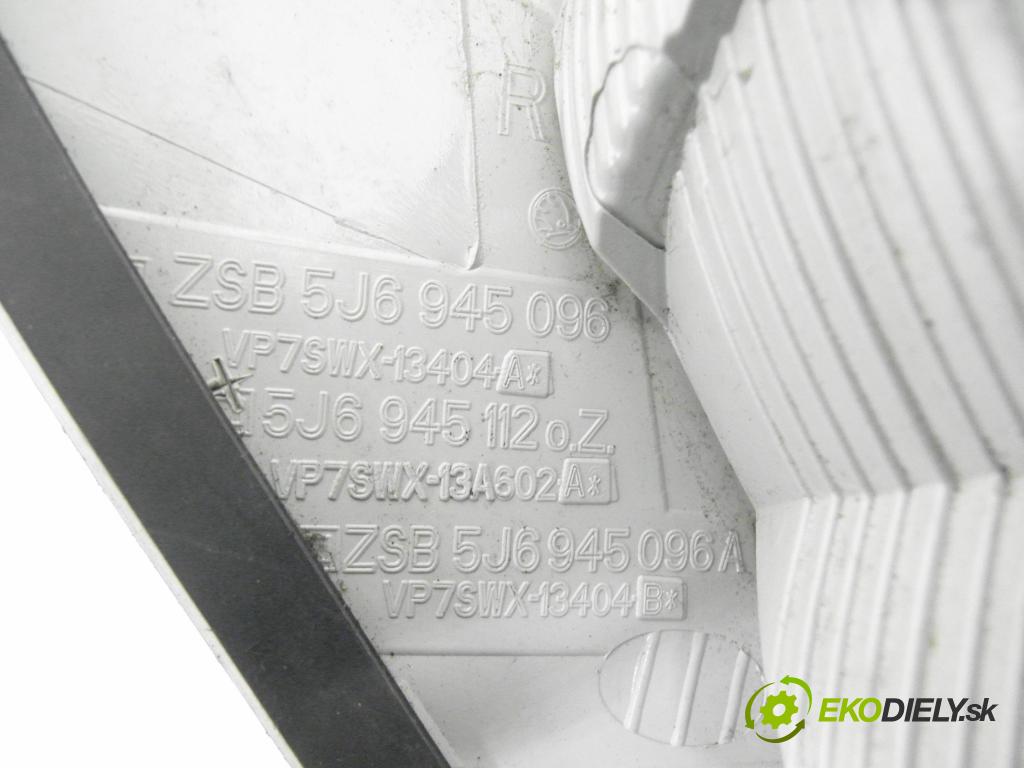 SKODA FABIA II Combi (545) KOMBI 2010 59,00 1.4 TDI - BNV 1422,00 Svetlo pravé zadné ZSB5J6945096 ; 5J6945112