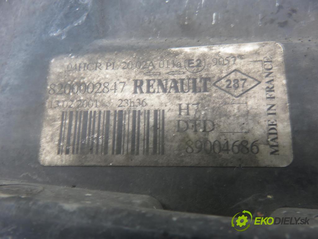 RENAULT LAGUNA II Grandtour (KG0/1_) KOMBI 2003 88,00 1.9 dCi 120 - F9Q 750 1870,00 Svetlo PP 8200002847 ; 89004686